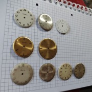 9 tarcz do zegarków Rakieta.