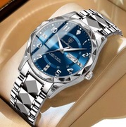 Luksusowy męski zegarek – Stal nierdzewna, Szkło szafirowe, poedagar