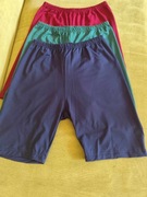 Getry legginsy dziewczęce 128 cm trójpak