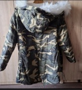 Nowa kurtka zimowa moro 40 L