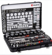 WURTH zestaw kluczy nasadowych 1/2 1/4 - 56 ele.