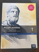 Podręcznik Ponad słowami 1 cześć 1 zakres podstawowy i rozszerzony