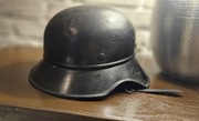 Hełm niemiecki Luftschutz. Piękny stan 100% oryginalny
