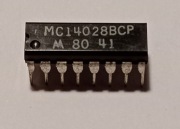MC14028BCP  BCD-To-Decimal Decoder 