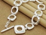 Bransoletka srebro S925 nowoczesny styl elegancki