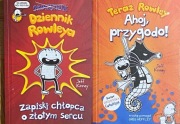 Dziennik Rowleya i Teraz Rowley książki dla dzieci