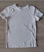 T-shirt Koszulka biała wf szkoła 122/128