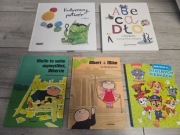 Książki dla Dzieci: Kolorowy Potwór, Albert, ABC, Psi Patrol + puzzle