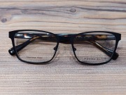 Męskie czarne stalowe okulary PE 1209 Perry Ellis!