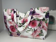 Torebka damska w kwiaty.