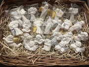 Aniołki- gotowe zawieszki na choinkę 