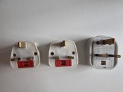 Adapter przejściówka UK na EU/PL z bezpiecznikiem 13A 250V