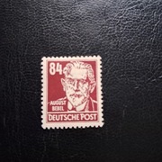 Deutsche Post   A.Bebel  84pf.  czysty 