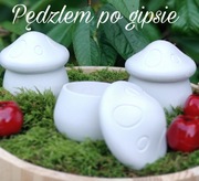 Grzybki muchomorki- szkatułka, jesień. 