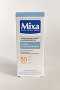 Mixa Krem nawilżający na dzień SPF50 Przeciw Przesuszeniom Kwas Hialuronowy