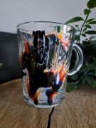 Szklanka kubek Handmade 400ml Marvel Czarna Pantera