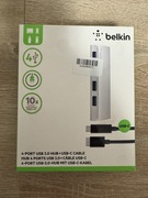 Hub USB Belkin 3.0 4-Port (F4U088VF) USB-C Jak Nowy Okazja !