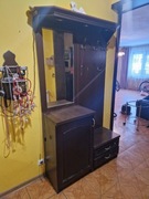 Szafka na buty z lustrem