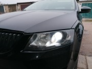 Lampy prawa,lewa Skoda Octavia 3,bixenon,bez leda,kompletne
