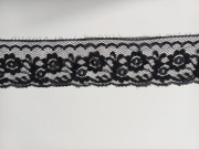 Koronka stabilna czarna 4cm 40mm