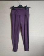Fioletowe legginsy wysoki stan 4F nowe bez metki M