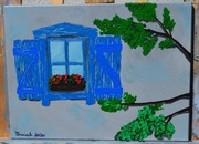 Obraz "Okienko" Rękodzielnik uŚmiech art