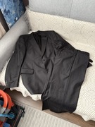 Garnitur wełniany męski elegancki L/XL casual do pracy biura