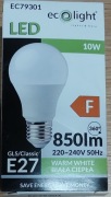 Żarówka LED E27 10W 850lm 230V