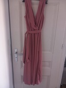 Sukienka koktajlowa glamour maxi rozmiar XL