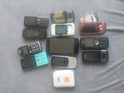 zestaw telefonów mix pakiet nokia samsung alcatel powerbank htc 