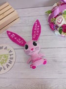 Króliczek, królik,  metryczka - chrzest, narodziny - 24h  