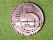 Czechosłowacja 5 koron 1993