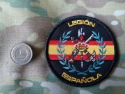 Naszywka Hiszpańska Legia Cudzoziemska godło rzep velcro
