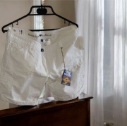 Nowe z metką krótkie spodenki Jeans Roadsign Australia r 40/L białe