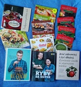 12 sztuk w cenie 1 sztuki. Nowe książki kucharskie 