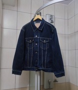 bluza kurtka jeansowa męska M Nico vintage ciemna szara siwa Nico błekitna 