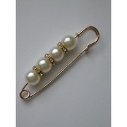 Ozdobna agrafka do chust, szali, swetrów