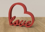 Walentynki, statuetka "LOVE", idealny prezent 