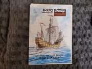 Mały Modelarz 8-9/92 (Karaka Krzysztofa Kolumba "Santa Maria") NOWY
