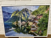 Obraz z ułożonych puzzli