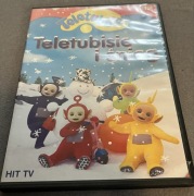 Teletubisie i śnieg