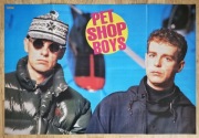 UNIKAT! PET SHOP BOYS - GIGA Plakat z lat 90. - Format A1 (80 x 60 cm)
