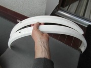 Błotniki rowerowe Retro_ Romet Jubilat składak_ Kpl. P+T