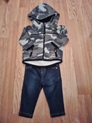 Zestaw „NA LUZIE" bluza bluzka jeansy 62 +body GRATIS+OPAKOWANIE na PREZENT