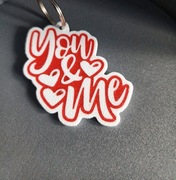 Breloczek do kluczy prezent na Walentynki 