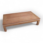 9177 Duży stolik, solidny lity, ława kolonialna OCZYSZCZONA 