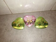 Puszka metalowa serce Lindt 3 szt 