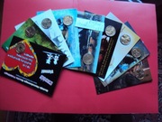 Komplet 9 blistrów z monetami 2zł z 2003r jak na foto