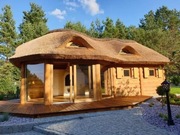 Altanki trzcina strzecha domki letniskowe grill 