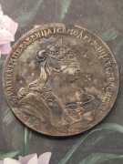 Rubel 1738r carska Rosja ruska stara ciekawa moneta wykopki po zbieraczu